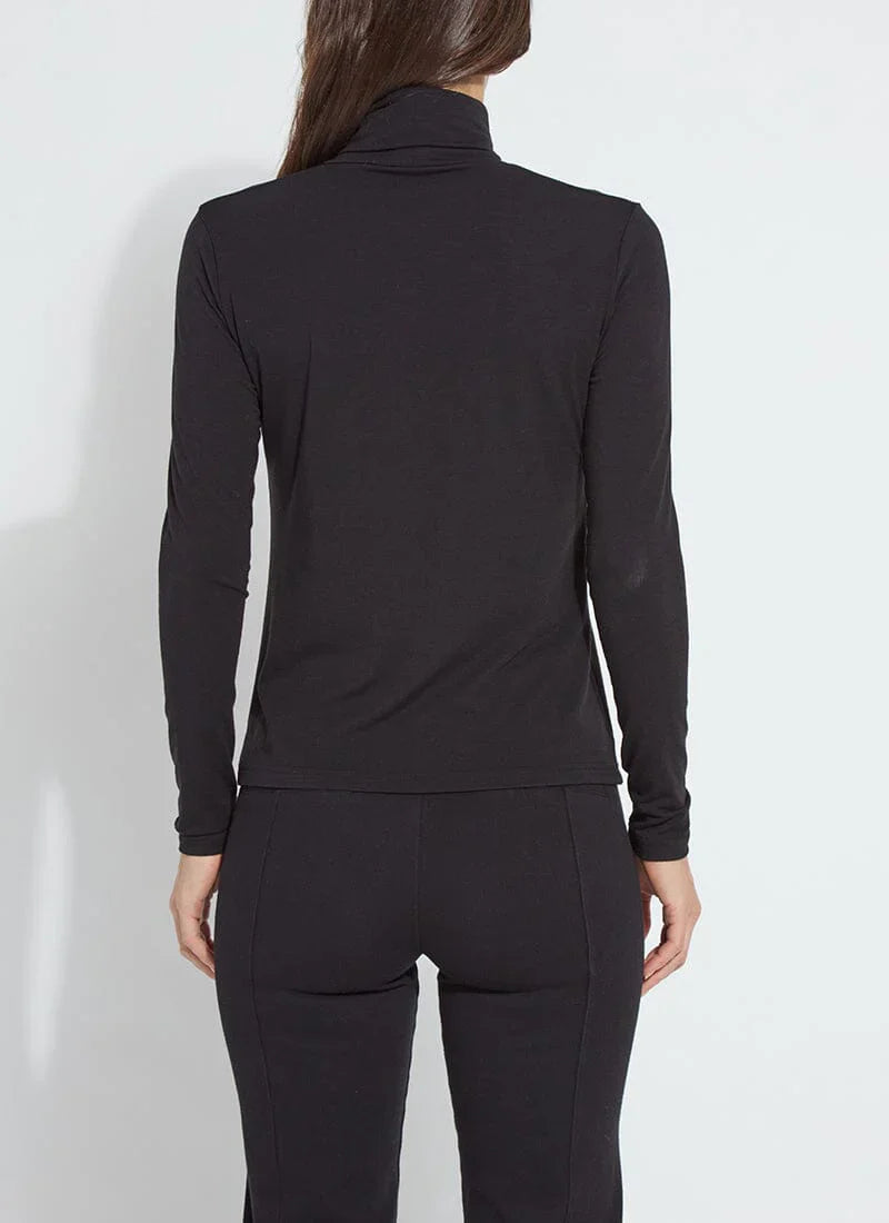 Long Sleeve Turtleneck in Black