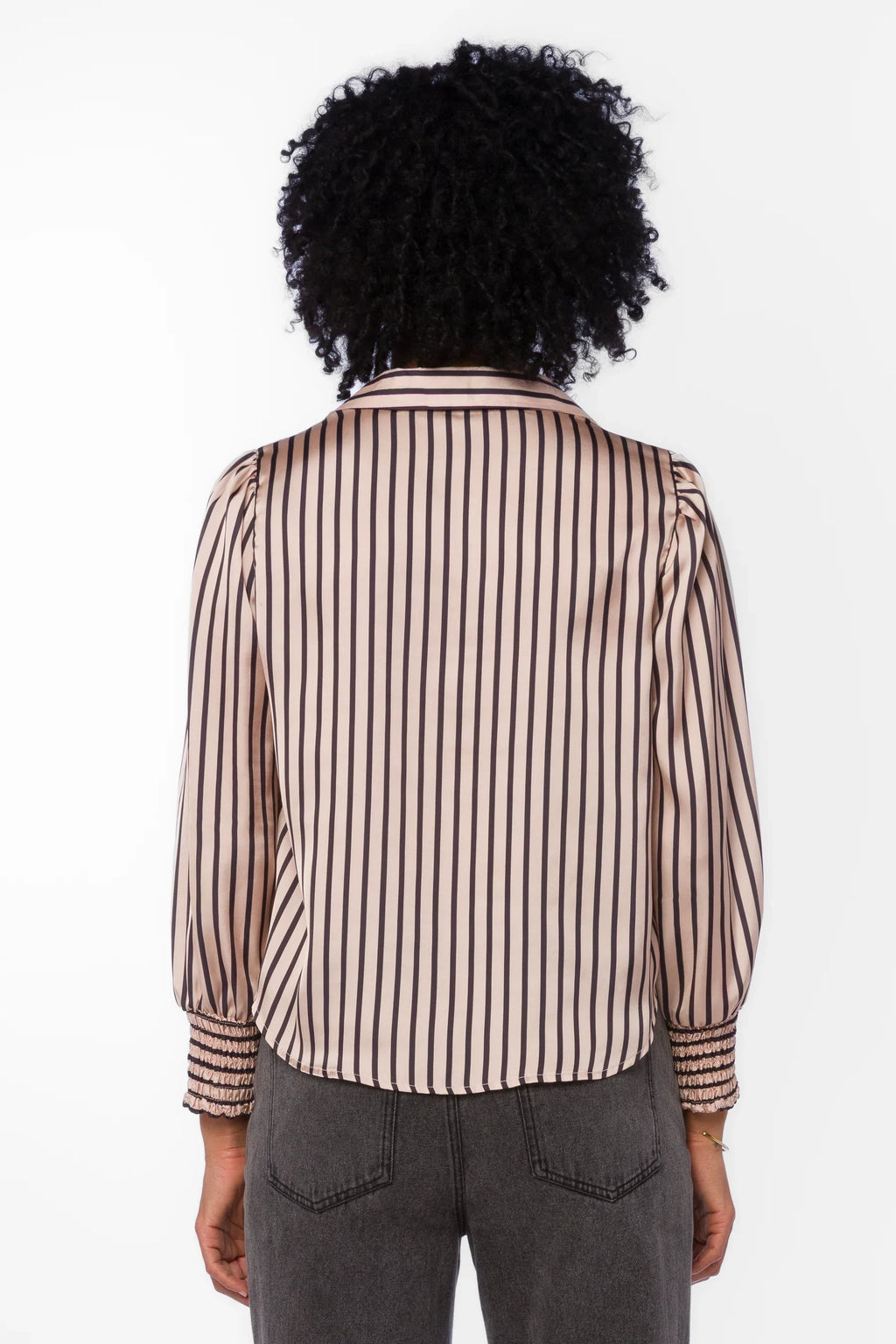 Kat Goldie Striped Blouse