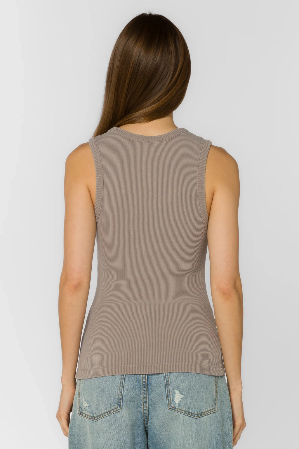 Larisa Tank in Storm Grey