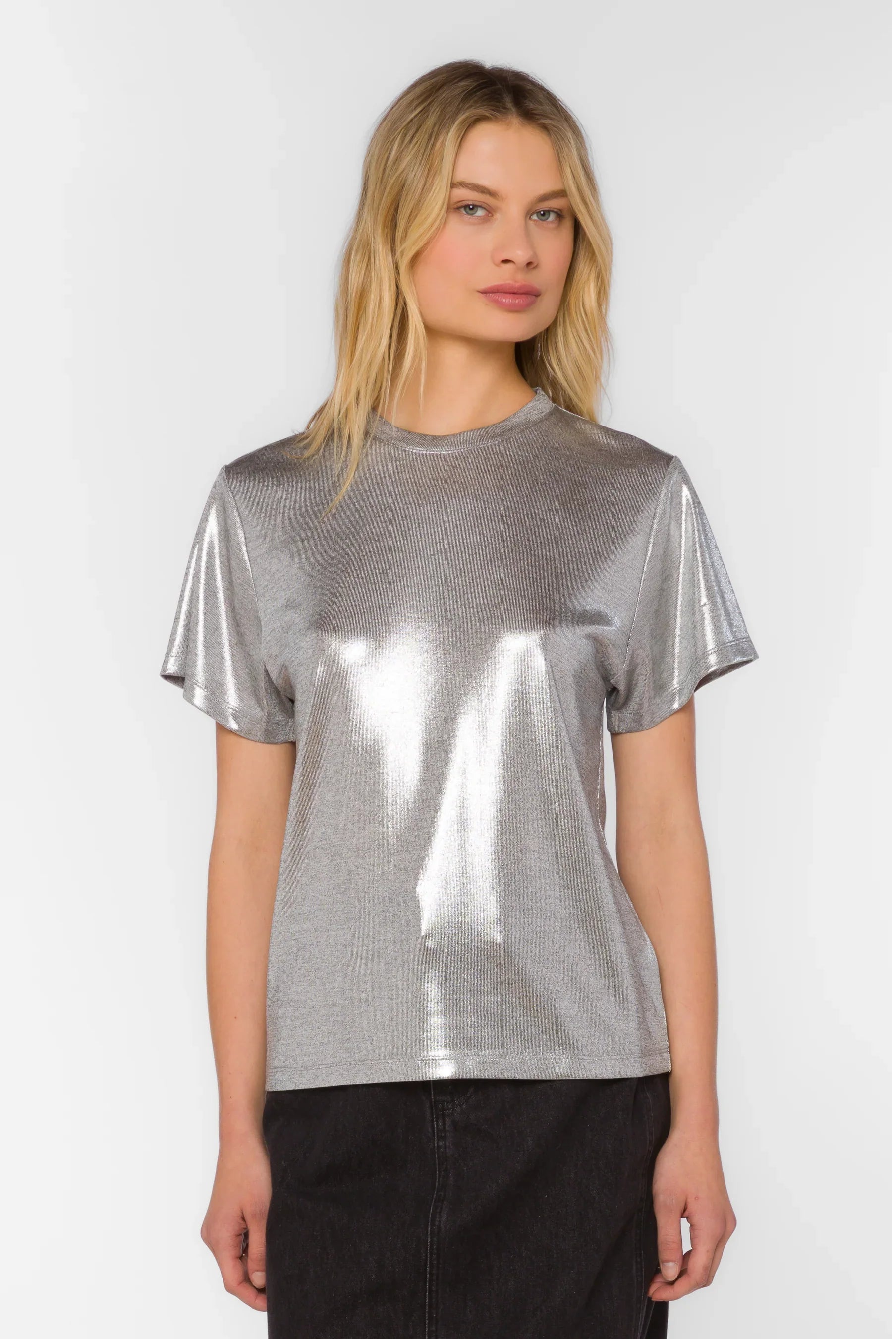 Zelda Tee in Silver